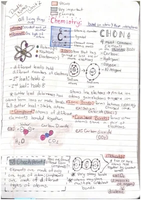 Bio Basic Chem notes 