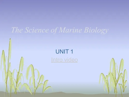 Marine Science History of Oceanography 