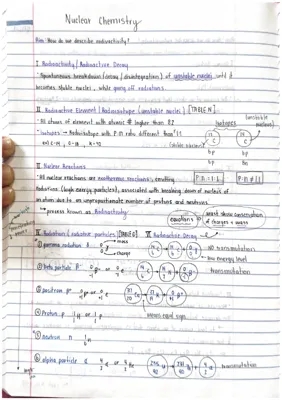 Nuclear Chemistry 