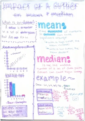 Impact on median & mean: increasing an outlier