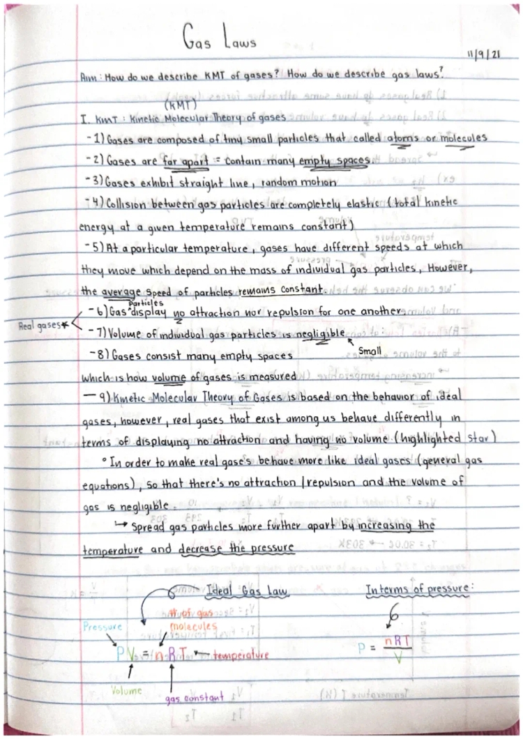 Gas Laws