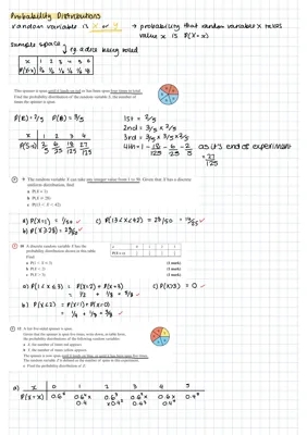 Statistical distributions