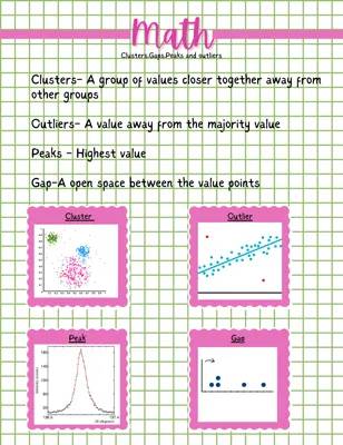 Clusters, gaps, peaks & outliers