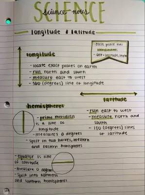 Longitude/Latitude