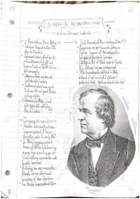 Andrew Johnson's Reconstruction, the 14th Amendment, and Black Heroes in History