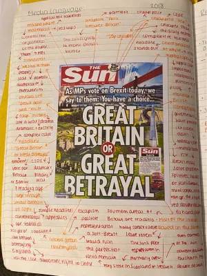 Understanding The Sun: Media Language and Its Influence on Brexit