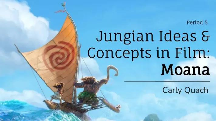 Exploring Jungian Concepts and Archetypes in Moana's Journey