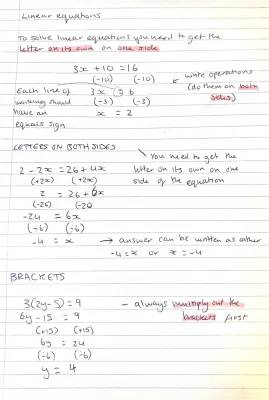 linear equations