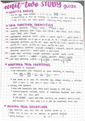 trigonometric identities