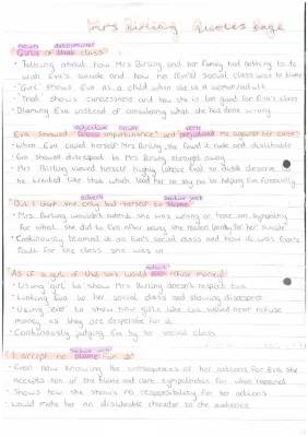 Mrs Birling Quotes and Character Analysis from An Inspector Calls