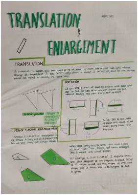 Easy Guide: Translation, Rotation, and Scale Factor Enlargement in Maths