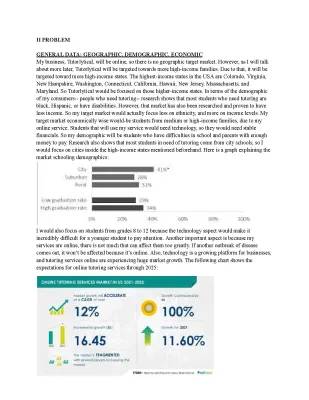 Best Online Tutoring Services & Market Trends for High Income Families: Competitive Analysis PDF