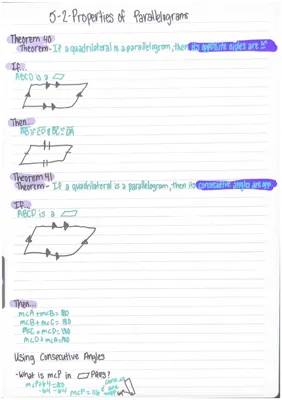 Discover Parallelograms: Theorems, Proofs, and Diagonal Tricks!