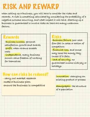 Risk and Reward in Business: Simple Examples and Easy Tips