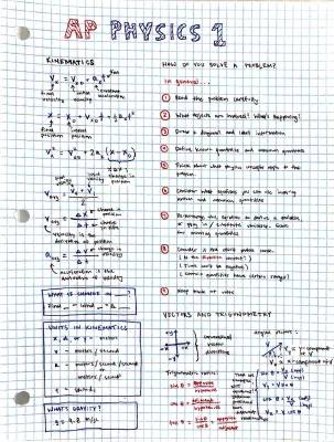 Everything You Need to Know About Kinematic Equations and Vectors | Study Guide PDF