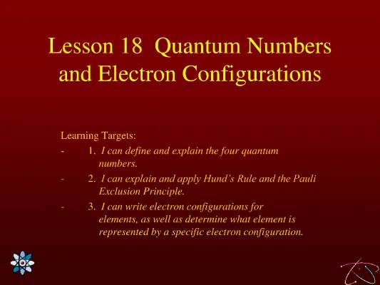 Understanding Quantum Numbers and Electron Configurations: Simple Guide for Kids