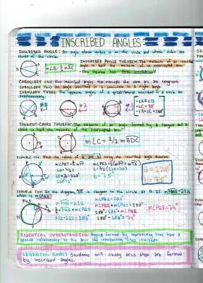 Fun with Inscribed Angles: Worksheets and Easy Examples!