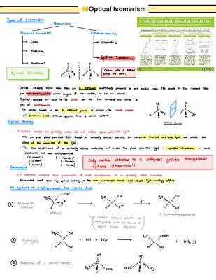 Understanding Optical Isomerism and Types of Stereochemistry