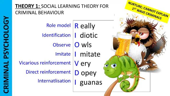 Psychology Paper 1 Theories Mnemonics