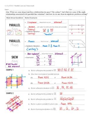 Parallel Lines and Transversals