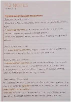 Types of Chemical Reactions for Class 10: Easy Examples & Fun Worksheets