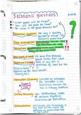 Understanding Economic Systems and Factors of Production