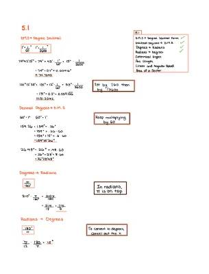 Understanding Trigonometry: Degrees, Radians, and Special Angles