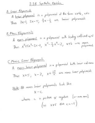 Step by Step Synthetic Division Tutorial: Easy Guide with Examples and Answers