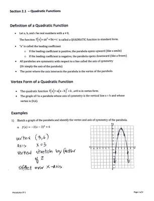 What's a Quadratic Function? Find Parabola Vertex & Baseball Height!