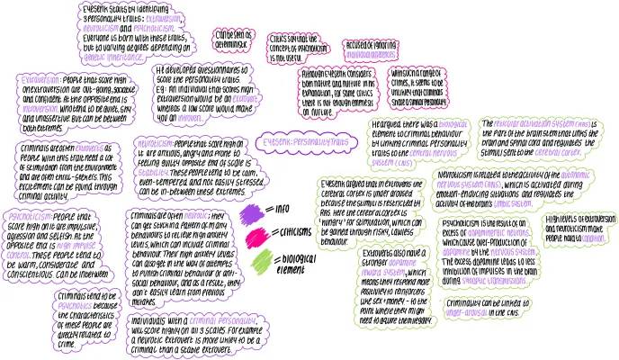 Understanding Eysenck's Personality Theory and Criminal Personality Theories