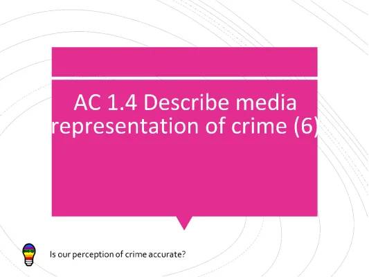 Understanding Media Representation of Crime: Fun Examples and Quizzes