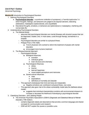 Understanding Mental Health: Simple Look at Psychological Disorders