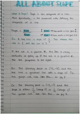 Slope on Graphs: Fun 6th Grade Math Notes, Worksheets, and Answers