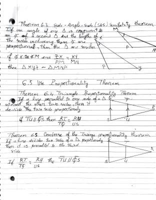 Proportionality and Similarity Theorems for Triangles: Proof, PDF, Formula, Calculator