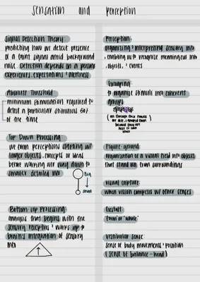 Understanding Signal Detection Theory and Gate Control Theory in Psychology