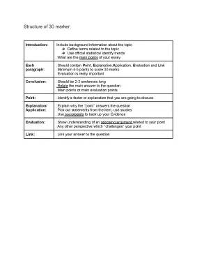 How to Structure a 30 Marker Sociology Essay: Best Tips and Examples