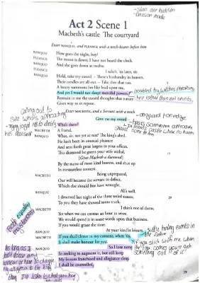 In-Depth Analysis of Macbeth Act 2: Line by Line, Soliloquy, Scenes 1-3 Summary