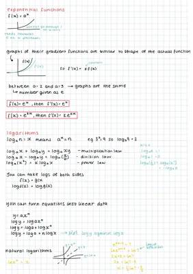 Exponentials and logarithms