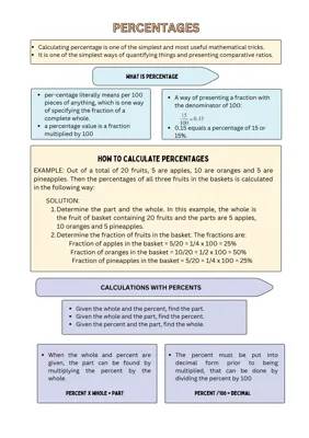 Fun with Percentages: Easy Steps to Calculate and Convert!