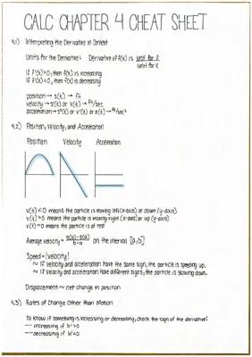 AP CALC AB UNIT 4