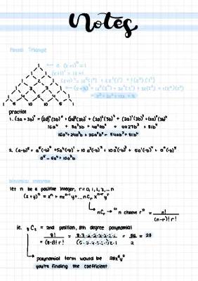 Learn Using Pascal's Triangle in Binomial Theorem