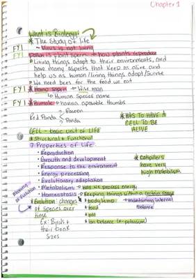 Exploring Biology Chapter 1: Answer Keys, Notes, and Fun Quizzes