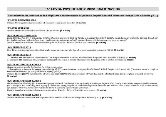 Understanding OCD, Depression, and Phobias: Simple Psychology for Kids