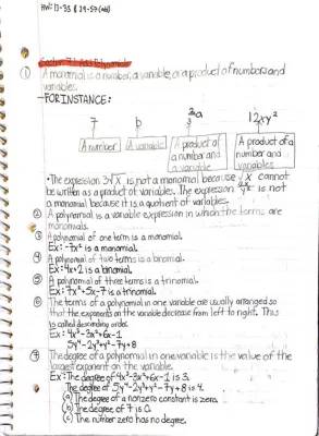 How to Add and Subtract Polynomials: Easy Steps and Examples