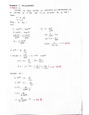 How to Do Bubble and Dew T Calculations: Easy Steps, Examples, and Txy Diagrams