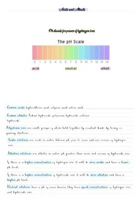 Acids and Alkalis: What You Need to Know!