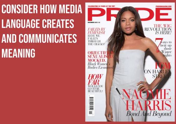 How Media Language and Beauty Standards Create Meaning in Magazines