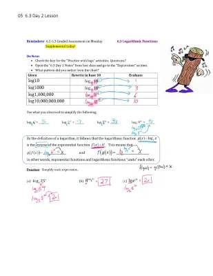 Easy Graphs and Inverses: Log and Exponential Functions Made Fun for Kids!