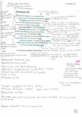 Sonnet 43 Annotation - Simple Summary and Line-by-Line Analysis