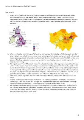 London Urban Changes and Stratford's Olympic Park Regeneration - Kid's Guide